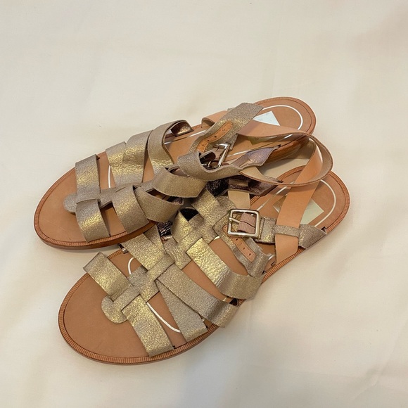 Dolce Vita soft leather sandals 8 - Picture 9 of 10
